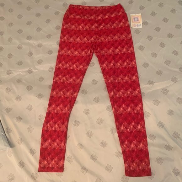 NWT OS Lularoe Legging - Valentines Heart Edition - Picture 3 of 5